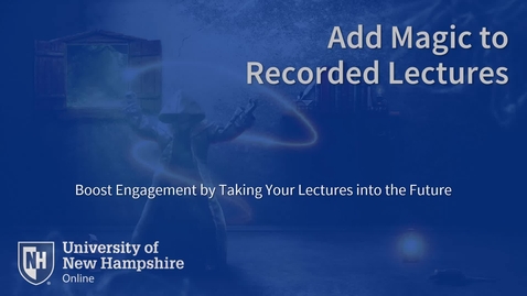 Thumbnail for Add Magic to your Recorded Lectures - Introducing the Lightboard - Part 1