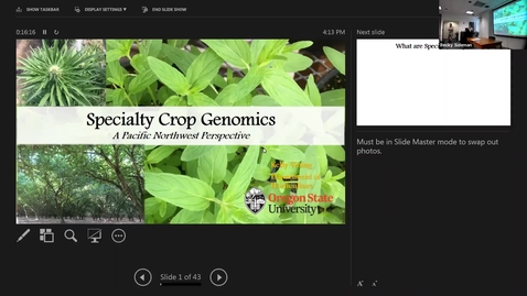 Thumbnail for ANFS Seminar: Kelly Vining, 9 Sept., 2019