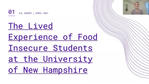 Thumbnail for A Look into the Lived Experience of Food Insecure Students at the University of New Hampshire