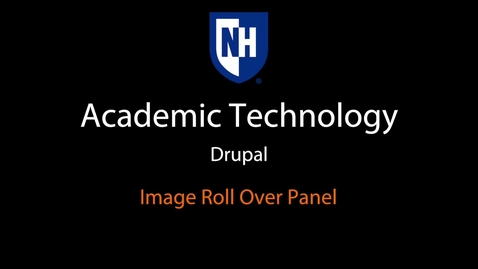 Thumbnail for entry Drupal: Image Rollover Panel