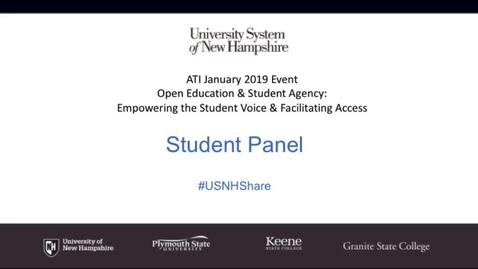 Thumbnail for student panel