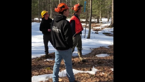 Thumbnail for Laying out a timber sale.MOV