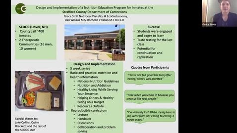Thumbnail for ECOG-Design and Implementation of a Nutrition Education Program at the Strafford County Department of Corrections
