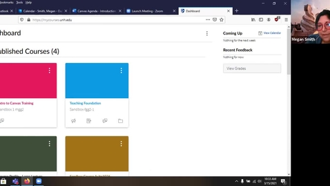 Thumbnail for Introduction to myCourses Canvas Training