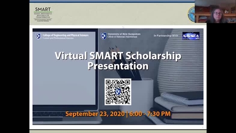 Thumbnail for entry Virtual SMART Scholarship Presentation