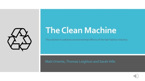 Thumbnail for entry 22 + 1 (Team 23): The Clean Machine