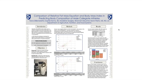 Thumbnail for Comparison of Relative Fat Mass Equation and Body Mass Index in Predicting Body Composition of Male Collegiate Athletes