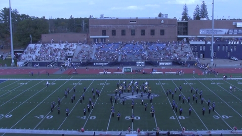 Thumbnail for entry UNH Wildcat Marching Band Halftime Show October 16, 2021