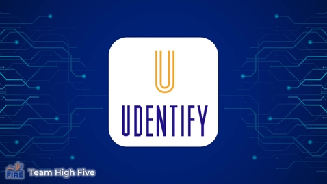 Thumbnail for entry High Five (Team 5): Udentify 