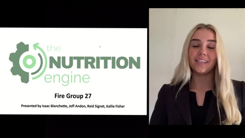 Thumbnail for Fired Up (Team 27): Nutrition Engine 
