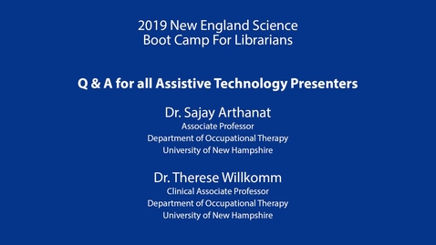 Thumbnail for Assistive Technology Q&amp;A