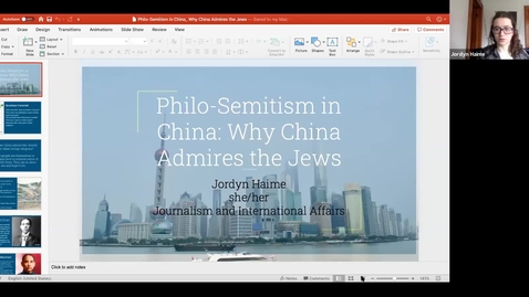 Thumbnail for entry Philo-Semitism in China: Why China Admires the Jews