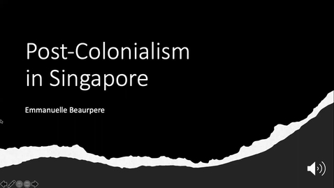 Thumbnail for entry Post-Colonialism in Singapore