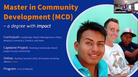 Thumbnail for Education for Changemakers Webinar