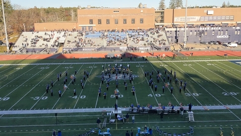 Thumbnail for entry UNH Wildcat Marching Band Halftime Show November 20, 2021