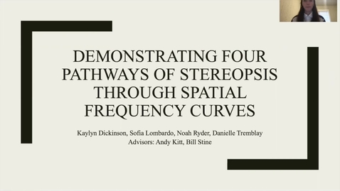 Thumbnail for entry Demonstrating Four Pathways of Stereopsis through Spatial Frequency Curves