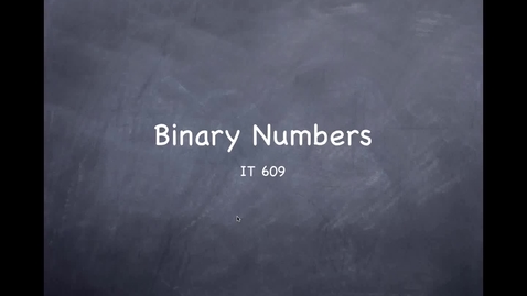 Thumbnail for entry Binary Numbers - Image Attachment Test