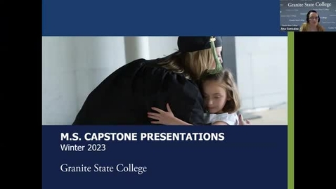 Thumbnail for M.S. Capstone Presentations Winter 2023 - Welcome &amp; Q&amp;A