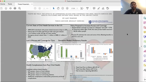 Thumbnail for entry Tooth be Told: The effects of expanding access and coverage for oral health services on health outcomes and patient well-being in the United States