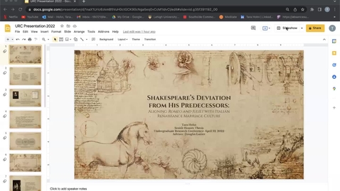 Thumbnail for Tara Hohn URC Presentation