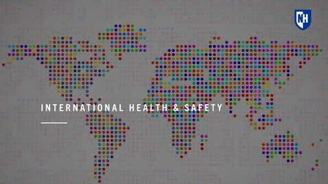 Thumbnail for Pre-Departure Orientation Health &amp; Safety 2024