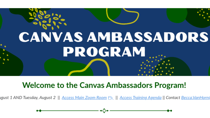 Thumbnail for channel Canvas Ambassadors Program