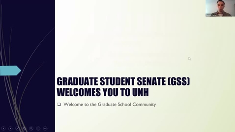 Thumbnail for entry Graduate Student Senate (GSS)