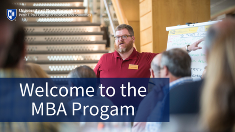 Thumbnail for Welcome to the Online and Part-Time MBA Program