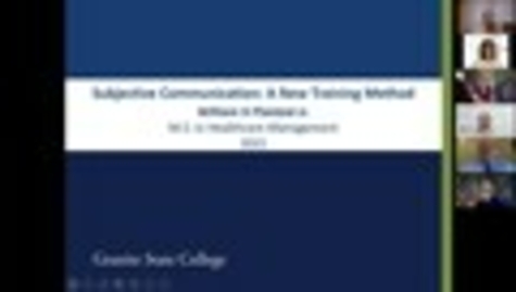 Thumbnail for MS Capstone Presentations_Spring 2021 Health Care Management