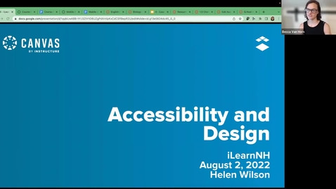 Thumbnail for entry 7. Accessibility and Design (Ambassadors)