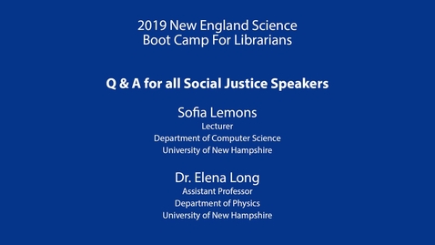 Thumbnail for Social Justice Q&amp;A