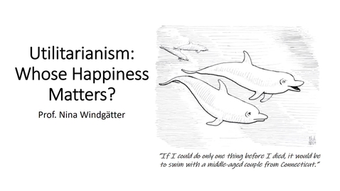 Thumbnail for 431.Utilitarianism: Whose Happiness Matters?