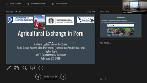 Thumbnail for entry ANFS Seminar: Andrew Ogden and Peru Travellers, 22 Feb 2019