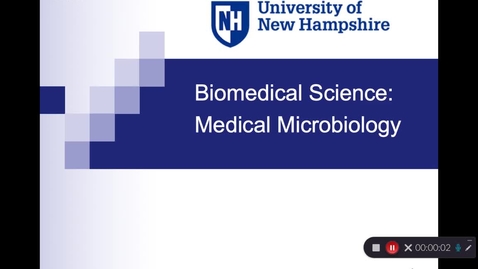 Thumbnail for entry Biomedical Science: Medical Microbiology Option