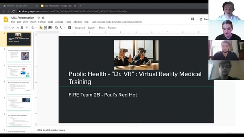 Thumbnail for Paul's Red Hot (Team 28): Dr. VR