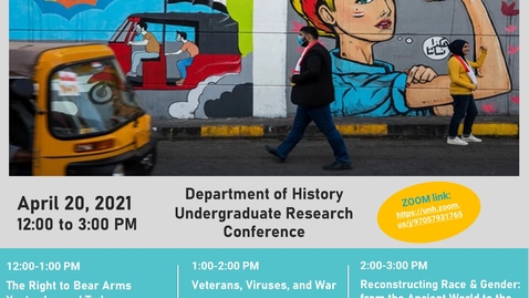 Thumbnail for Department of History URC 2021