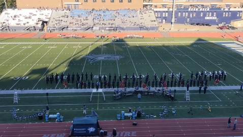 Thumbnail for entry UNH Wildcat Marching Band Halftime Show October 8, 2022