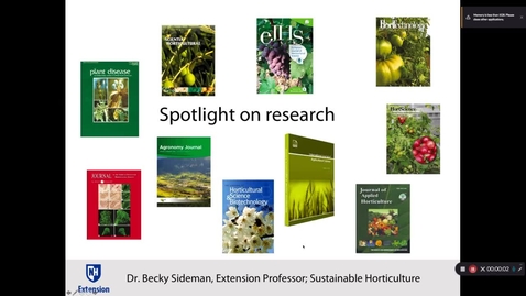 Thumbnail for entry Spotlight on Research: The Soil-Borne Legacy