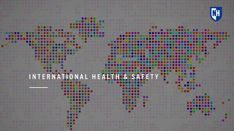Thumbnail for UNH - SP23 PDO - Health &amp; Safety - Video