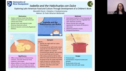 Thumbnail for entry ECOG-Isabella and the Habichuelas con Dulce Exploring Latin American Food and Culture Through Development of a Children’s Book