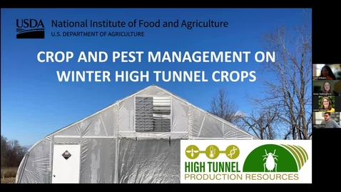 Thumbnail for entry Biological Control in Winter High Tunnels