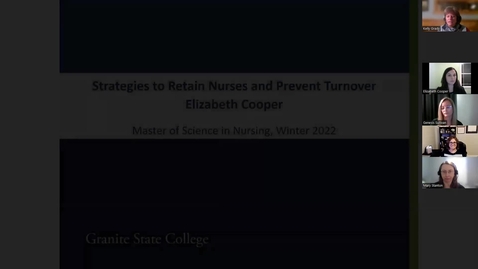 Thumbnail for MS Capstone Fall 2022 - MS Nursing Health Care Leadership  MS Health Care Management