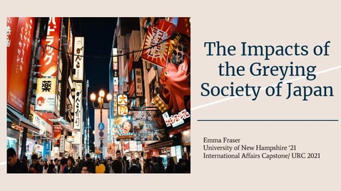 Thumbnail for The Impacts of the Greying Society of Japan