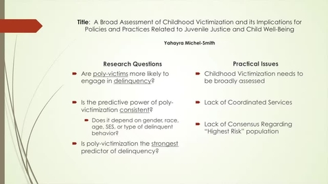 Thumbnail for 3MT 2016 - Yahayra Michel Smith, Sociology