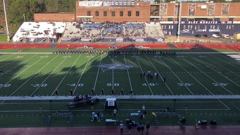 Thumbnail for entry UNH Wildcat Marching Band Halftime Show October 13, 2018