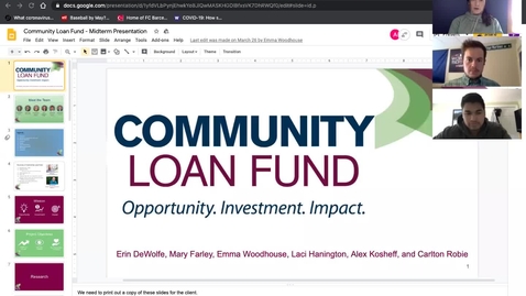 Thumbnail for entry Marketing Workshop - Community Loan Fund