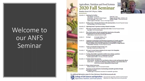 Thumbnail for ANFS Seminar: 14 Sept 2020 - Exploring Our Facilities