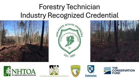 Thumbnail for Forestry Technician Industry Recognized Credential Overview