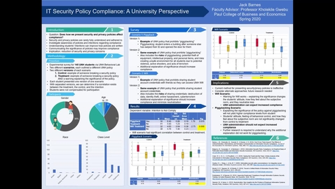 Thumbnail for IT Security Policy Compliance: A University Perspective