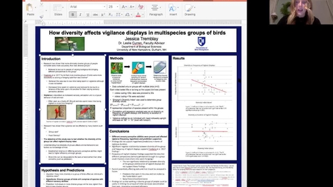 Thumbnail for How diversity affects vigilance displays in multispecies groups of birds